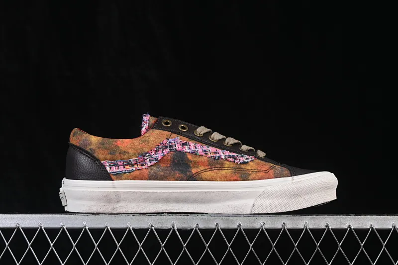 All categories Vans Vans series Vans Low Vans low top Vans Premium Old Skool 36 Vans distressed dirty shoes VN000D9RENB